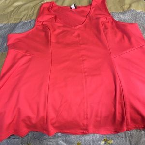 Torrid V-NECK PEPLUM TOP